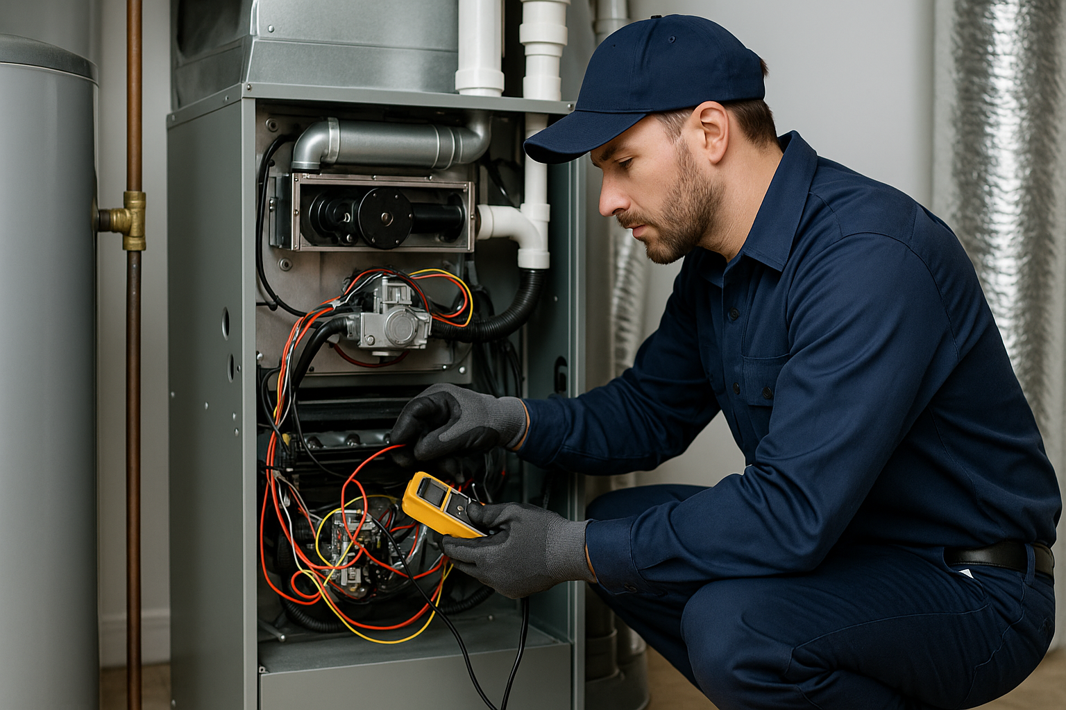 High-Efficiency Gas Furnace