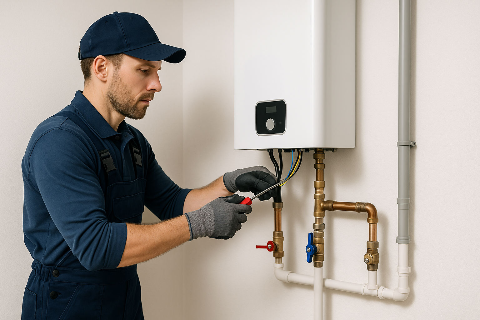 Réparation de chaudière électrique