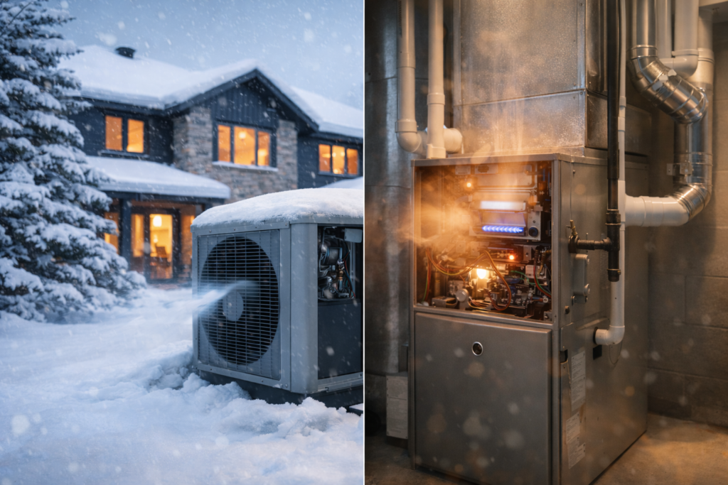 Heat Pump vs. Furnace