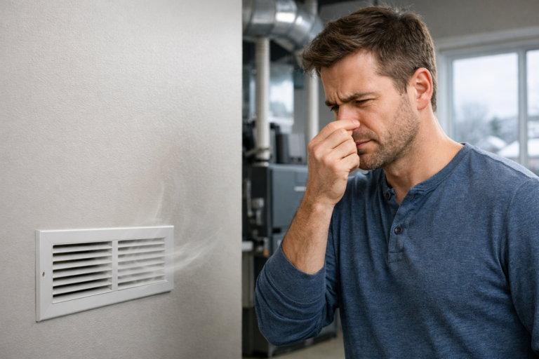 Bad HVAC smells Montreal