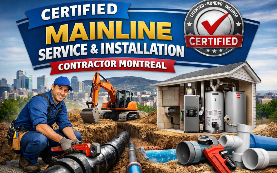 Certified Mainline Service & Installation Montreal